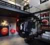 超有型！40平Loft潮男秘密基地