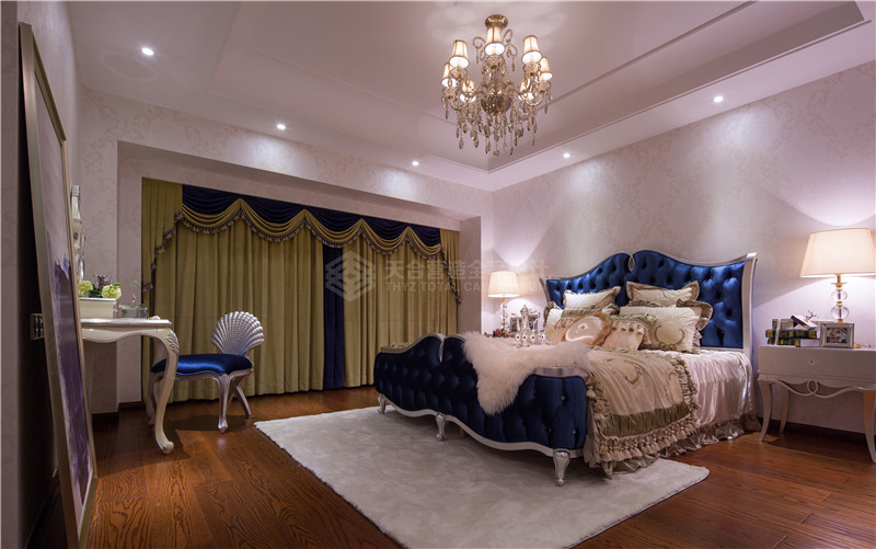 样板间 新古典 卧室 卧室图片来自天合营造在南湖畔，蓝湖梦的分享