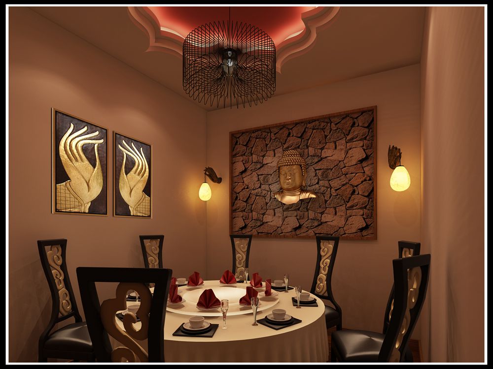 客厅图片来自惠鼎装饰在泰式餐厅的分享