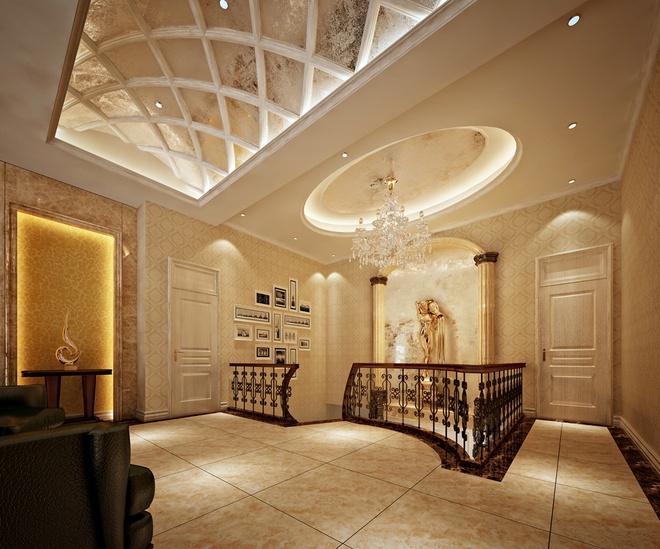 别墅 欧式 客厅图片来自奥鑫辰装饰在珑璟轩的分享