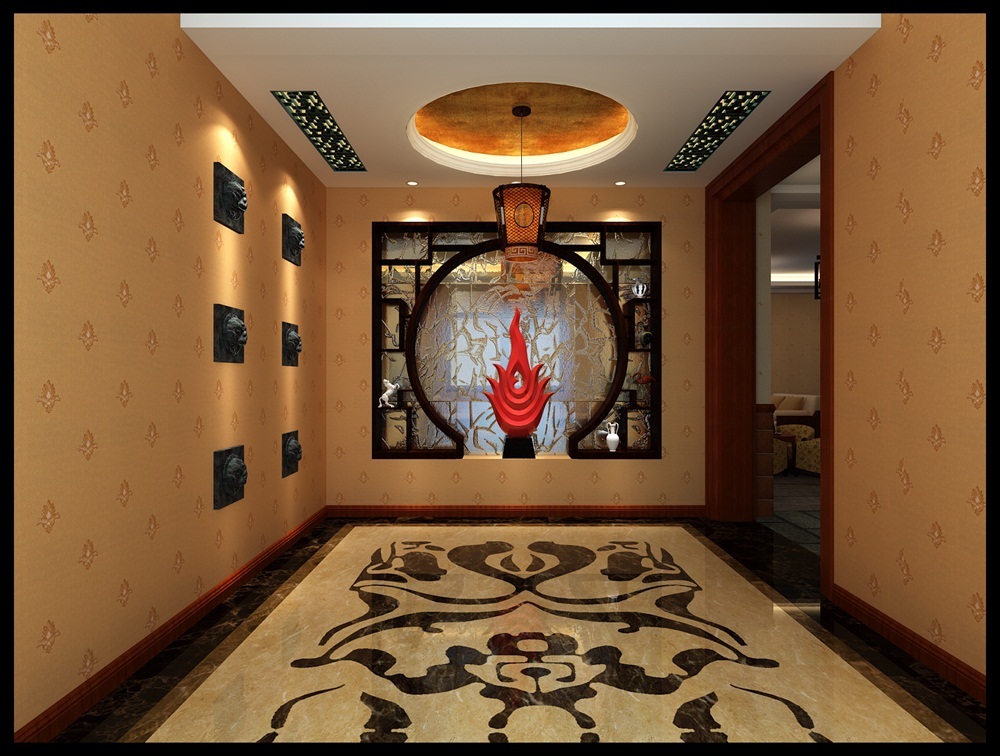 客厅图片来自惠鼎装饰在天上人间茶楼的分享