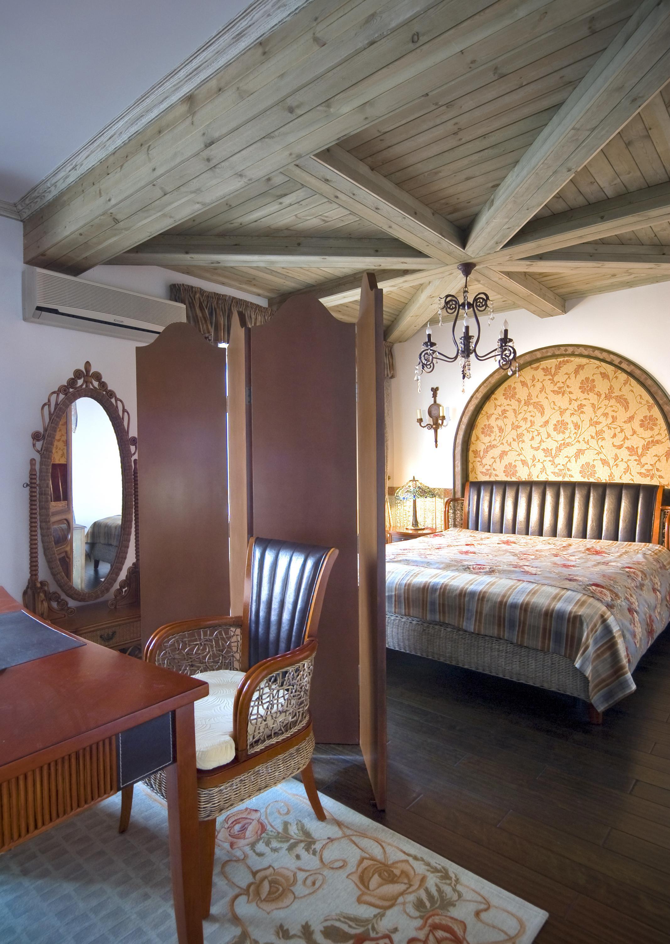 卧室图片来自今朝装饰小徐在东方美墅  186平地中海风格的分享