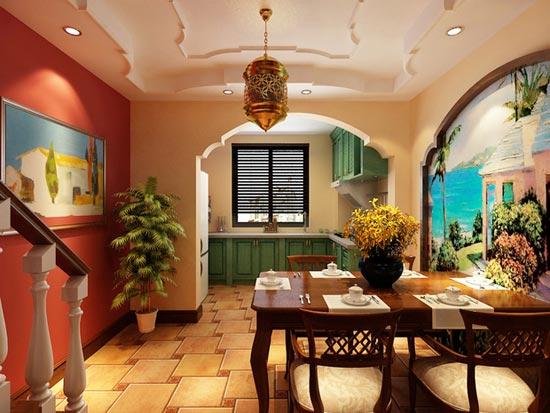 餐厅图片来自周海真在色彩绚丽的异域地中海风情的分享