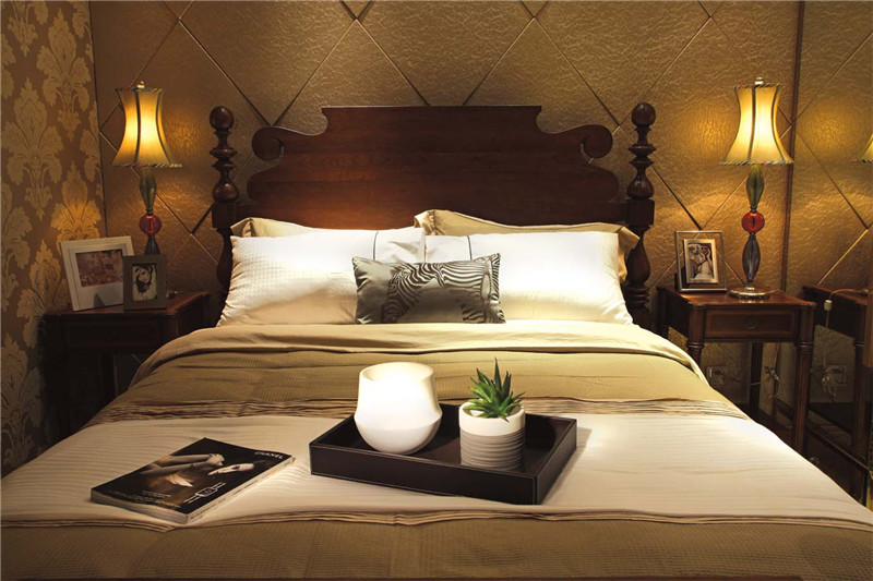 卧室图片来自石俊全在高雅而和谐的新古典风的分享