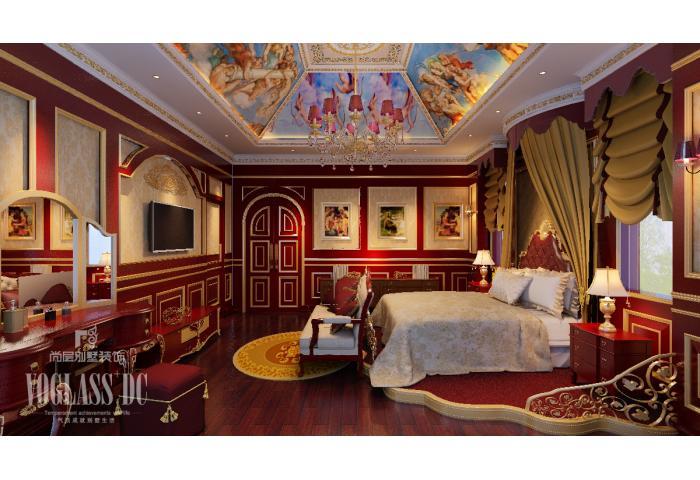 别墅 卧室图片来自天津尚层装修韩政在中信公园城的分享