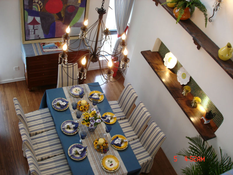 地中海 装修案例 日升装饰 餐厅图片来自装修设计芳芳在安宁静谧、自由自在的地中海风格的分享