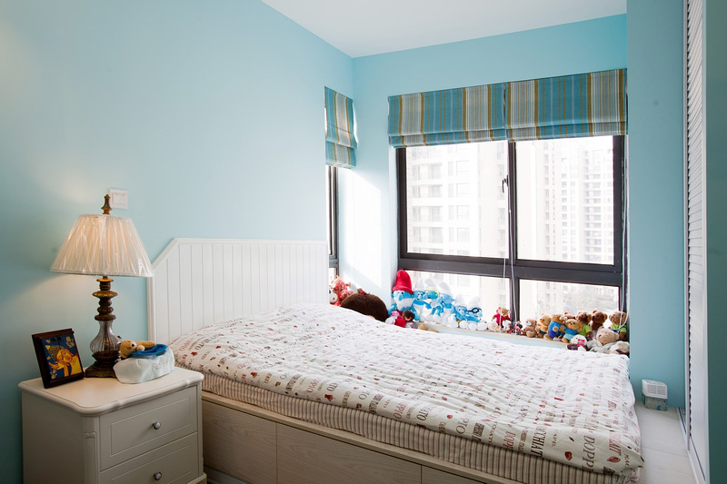 卧室图片来自周海真在110平米  美式混搭风格的分享