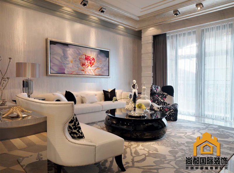 三居 新古典 白领 收纳 小资 客厅图片来自bjsdgjzs在北京尚都国际装饰（星河湾小区）的分享