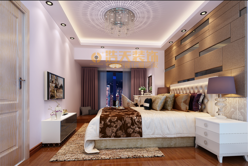 卧室图片来自深圳市浩天装饰在四季山水贺先生的分享