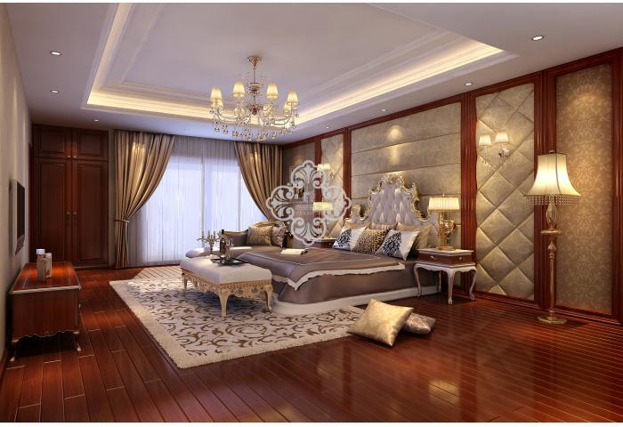 别墅 卧室图片来自天津尚层装修韩政在保利海棠湾新古典风格的分享