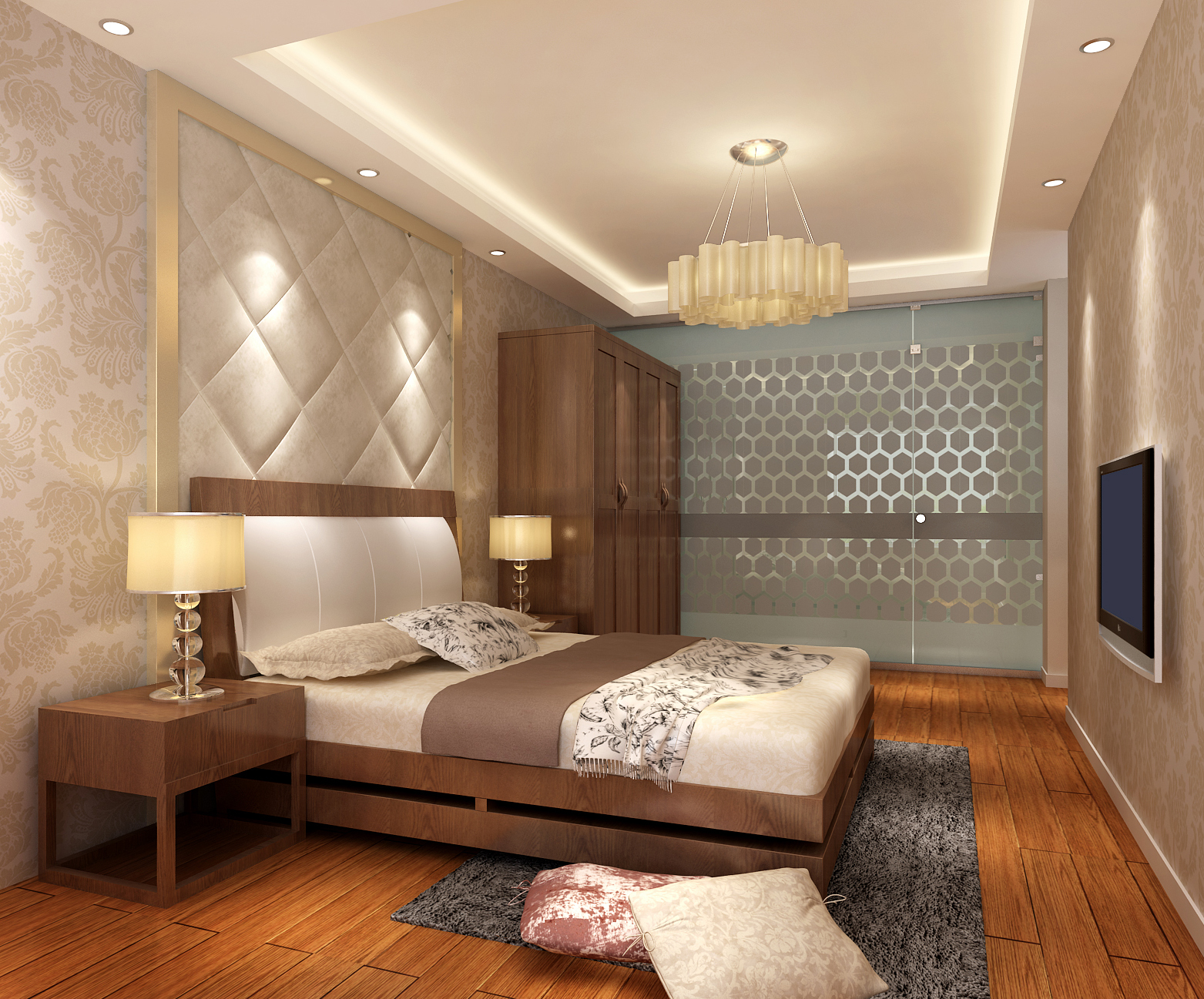 简约 三居 白领 旧房改造 实创 卧室图片来自实创装饰集团广州公司在简约,温馨,舒适的三口之家三居室的分享