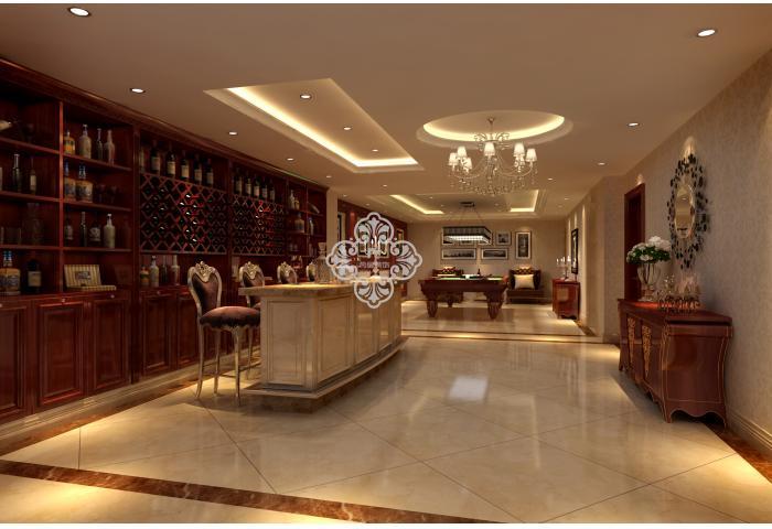 别墅 餐厅图片来自天津尚层装修韩政在保利海棠湾新古典风格的分享