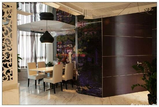 简约 三居 餐厅图片来自天津尚层装修韩政在公寓变别墅  浅色系低奢现代风的分享