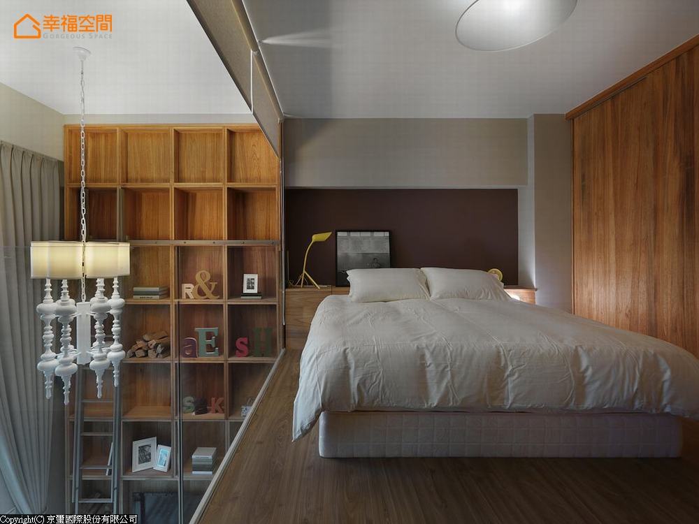 跃层 一居 现代 卧室图片来自幸福空间在洗去喧嚣  63平明亮纾压度假居所的分享