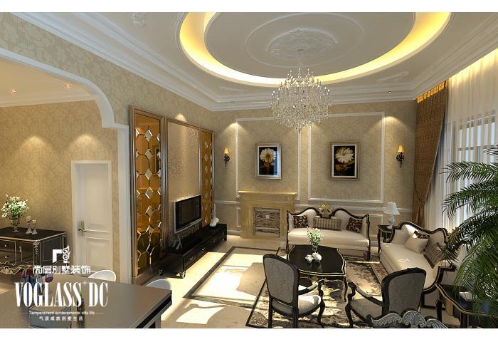 别墅 欧式 客厅图片来自天津尚层装修韩政在碧桂园的分享