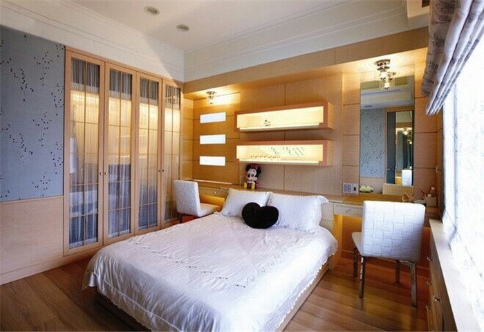 简约 别墅 卧室图片来自天津尚层装修韩政在天房锦园的分享