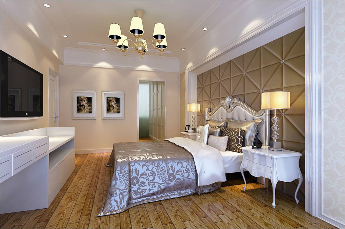 现代 简约 国安居设计 施工 卧室图片来自国安居装饰在现代风格--保利上城的分享