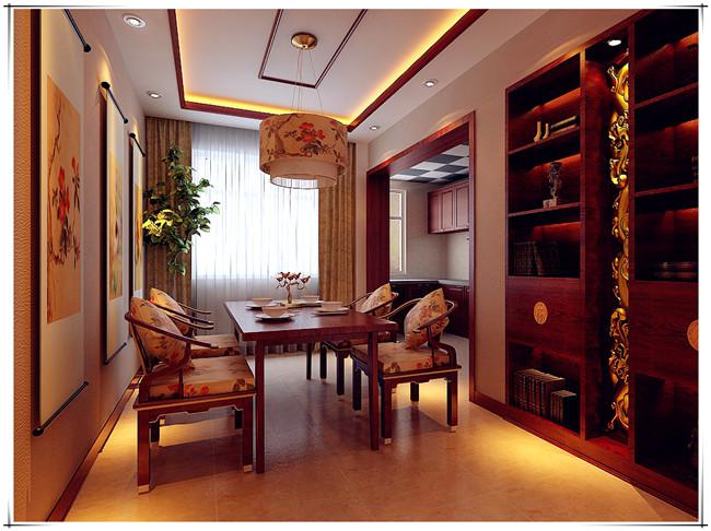 家装 设计师 瓦木油 中式风格 客厅 卧室 玄关 餐厅 卫生间 餐厅图片来自方林装饰在郭宝珣作品丨御泉华庭中式风格的分享