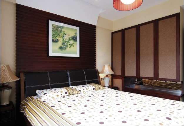 新中式 三居 旧房改造 卧室图片来自名作装饰在鸟语茶香，古朴自然的新中式的分享