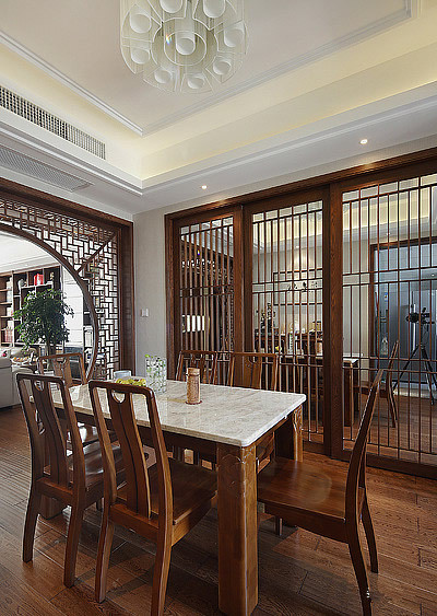 餐厅图片来自周海真在中国风，新中式的分享