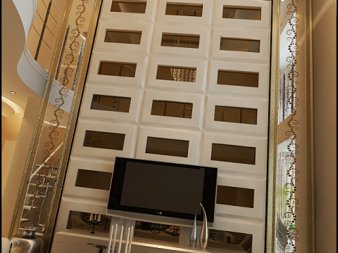 现代 复式 白领 收纳 80后 小资 客厅 餐厅 客厅图片来自百家装饰小迪在万科现代简约复式完美家居的分享