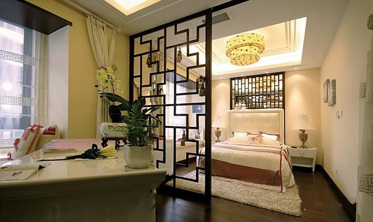 卧室图片来自周海真在传统国风 -中式风格的分享