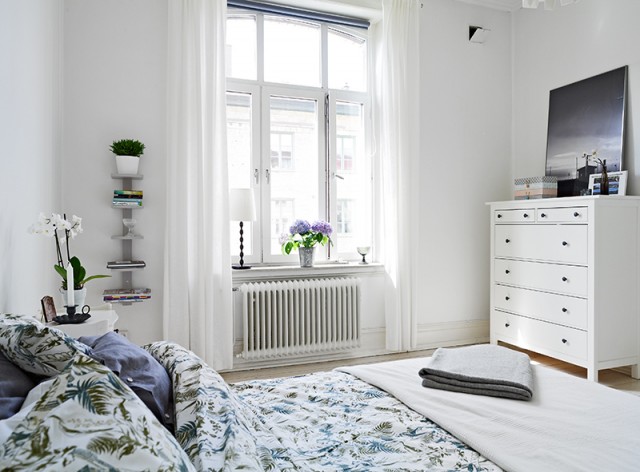 公寓 清新 复式 单身公寓 蓝白色 卧室图片来自今朝装饰--刘莎在蓝白清新公寓的分享