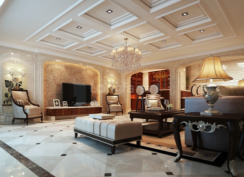 简约×欧式× 客厅图片来自西安龙发装饰在白桦林间美式风格鉴赏的分享