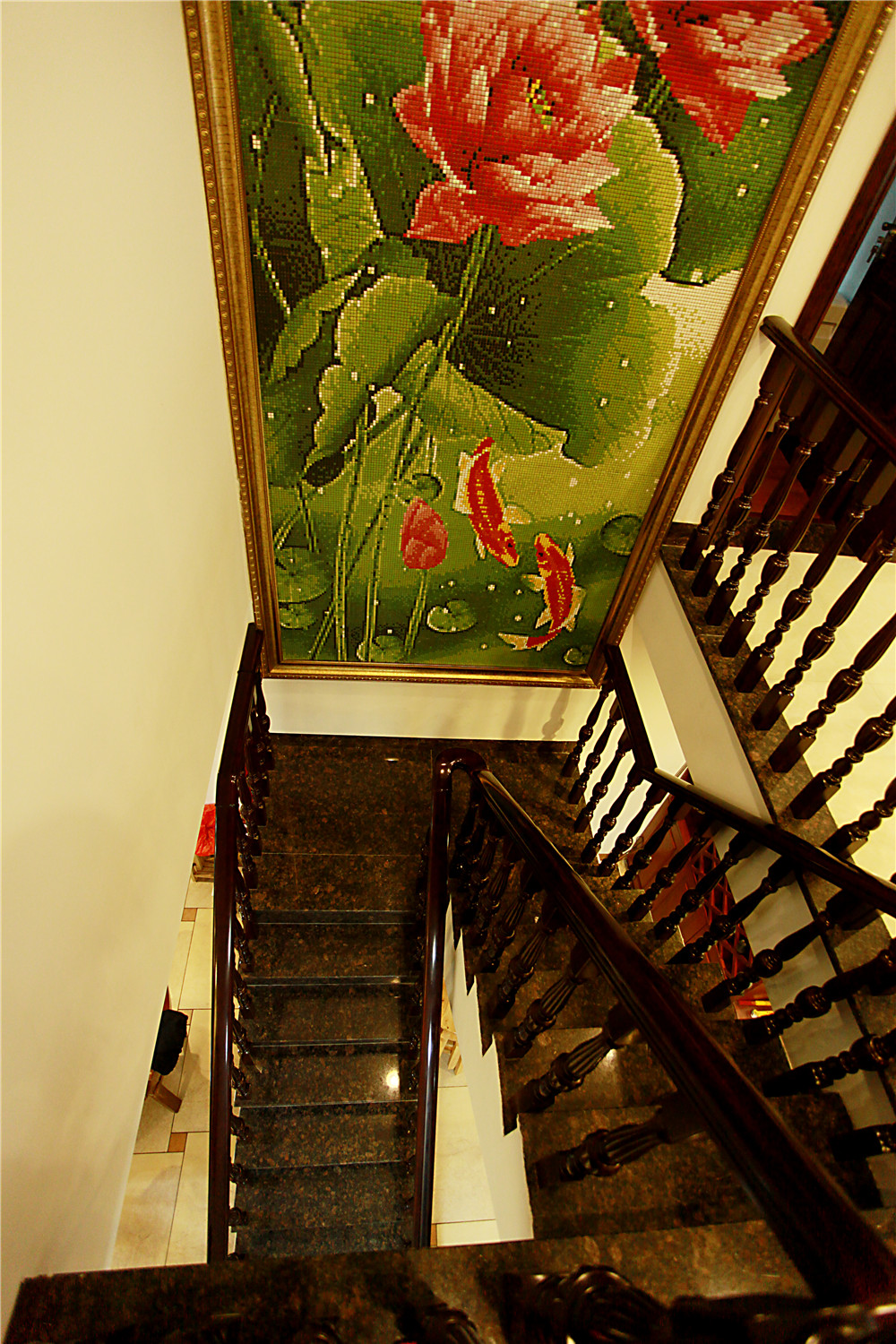 简约 欧式 混搭 白领 小资 楼梯图片来自长沙金煌装饰在简欧小资家居生活的分享