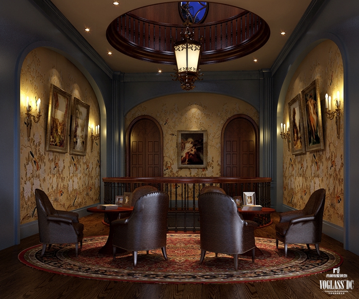 别墅 客厅图片来自尚层别墅设计在远洋lavie皇家奢华经典别墅设计的分享