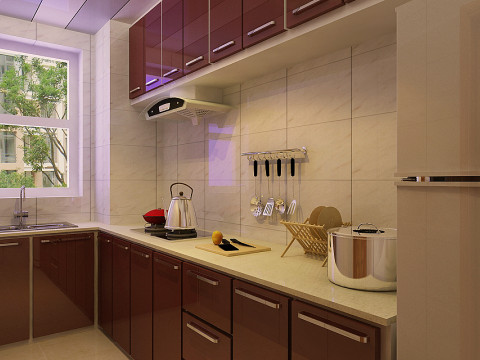 二居 欧式 白领 厨房图片来自百家装饰小迪在SR国际新城的分享