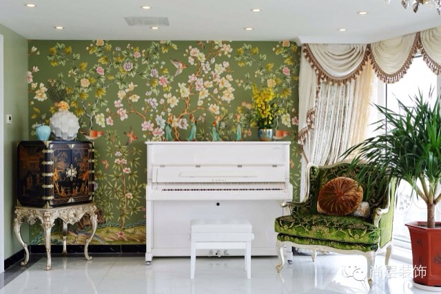 混搭 田园风格 欧式风格 客厅图片来自天津别墅装修公司在开在繁花里的家的分享