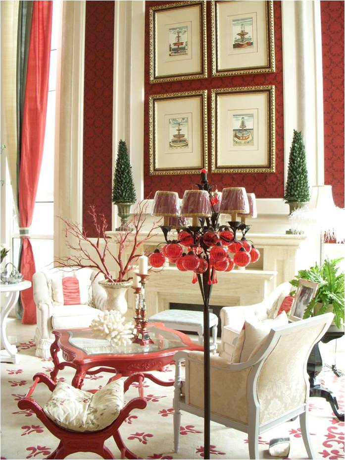 简约 田园 欧式 混搭 别墅 客厅图片来自尚层装饰大林在优山美地550平公主情结的分享