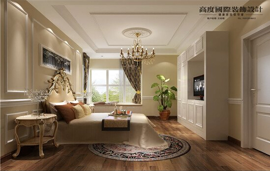 面积 家居 装饰 设计 欧式 三居 卧室图片来自高度老杨在御翠尚府简欧之家的分享