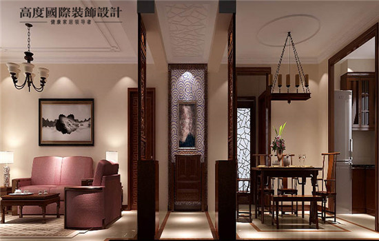 中式 空间感 装修 设计 客厅图片来自高度老杨在中铁花语城新中式设计的分享