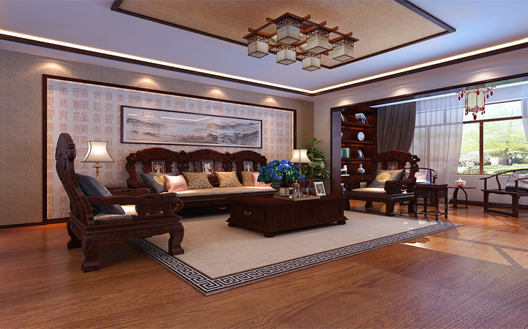 简约 三居 白领 收纳 80后 小资 客厅图片来自实创装饰百灵在中式温馨典雅高品质家居的分享