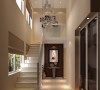 楼梯间效果细节图 成都高度国际装饰设计