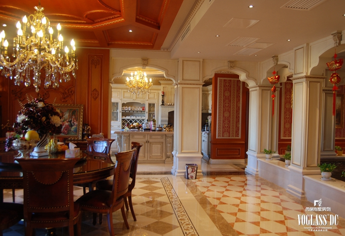 别墅 欧式 餐厅图片来自博览天下在西山美庐-610平米欧式风格的分享