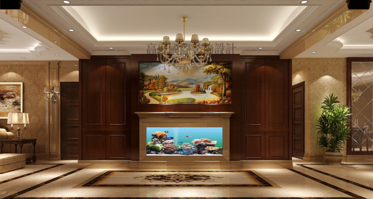 欧式 玄关图片来自高度国际宋书培在远洋东方公馆三居室装饰效果图的分享