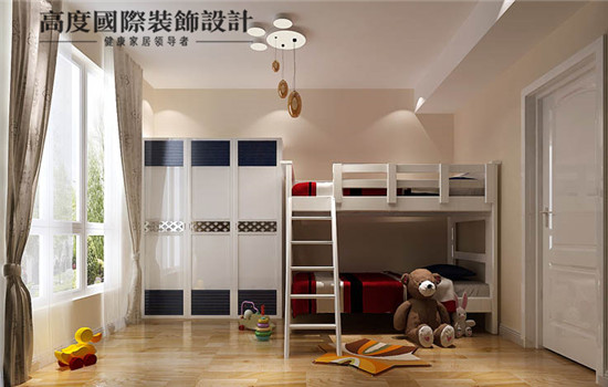 简约 现代 装修 设计 三室 儿童房图片来自高度老杨在天润福熙大道简约设计的分享