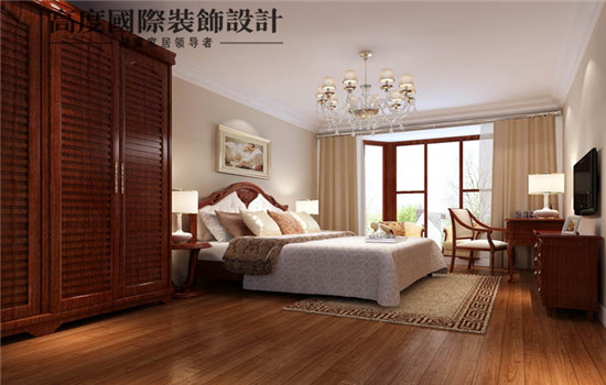 美式 休闲 装修 设计 卧室图片来自高度老杨在百旺家园美式休闲设计的分享