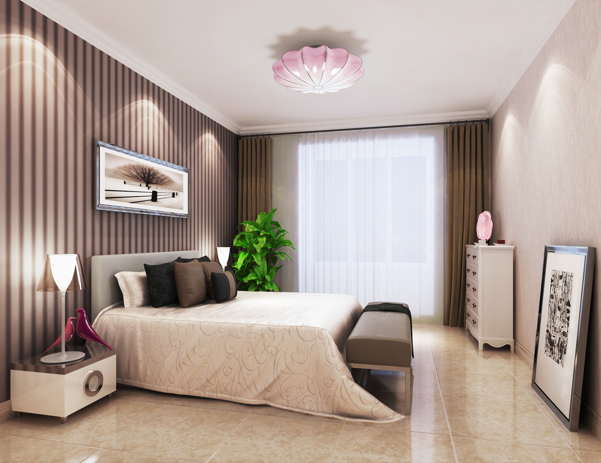 欧式 三居 卧室图片来自北京今朝装饰刘在恒盛艺墅经典欧式装饰设计的分享