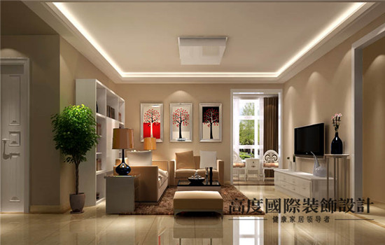 简约 现代 三居 装修 设计 客厅图片来自高度老杨在K2百合湾 3居 现代简约的分享