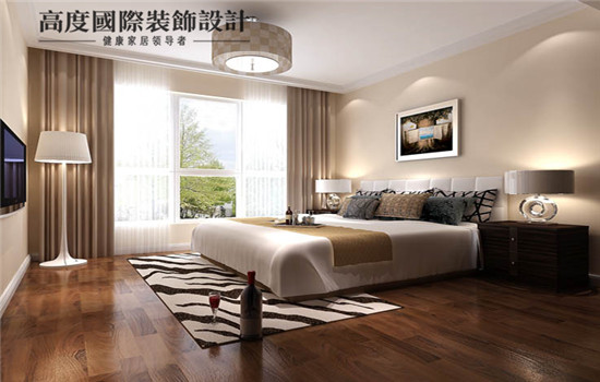简约 现代 装修 设计 三室 卧室图片来自高度老杨在天润福熙大道简约设计的分享