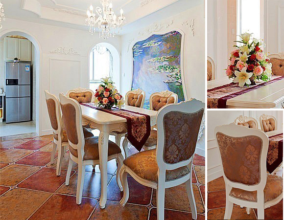 二居 白领 收纳 旧房改造 小资 80后 餐厅图片来自今朝装饰小闫在浪漫的法式风格的分享