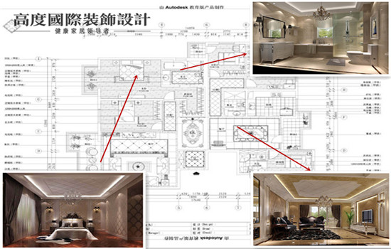 欧式 四居 平层 装修 设计 户型图图片来自高度老杨在华侨城 四室三厅三卫 欧式的分享