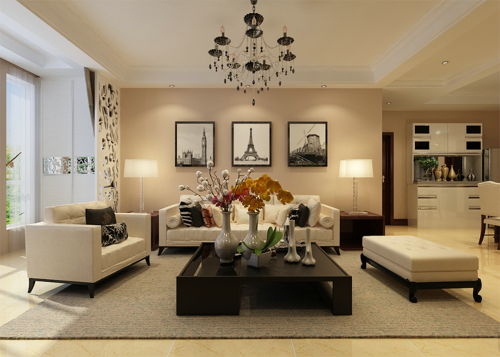三居 现代 客厅图片来自石家庄业之峰装饰虎子在卓达.书香园 132平米现代风格的分享
