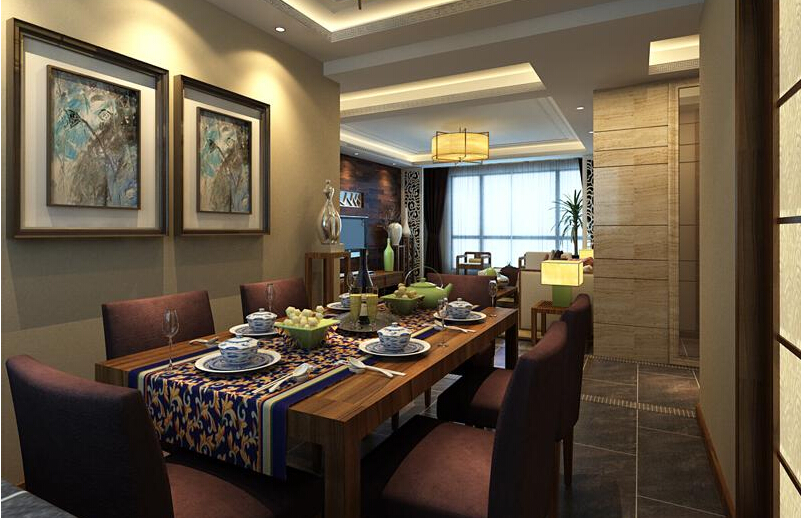 餐厅图片来自tjsczs88在首创装饰-远洋风景东南亚风格的分享