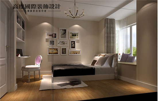 简约 三居 装修 设计 卧室图片来自高度老杨在中景江山赋 三室二厅二卫 简约的分享