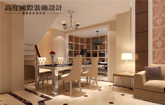 欧式 三居 装修 设计 餐厅图片来自高度老杨在M5郎峰 三室两厅两卫 欧式的分享